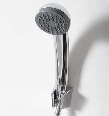Mixer Bath Filler Tap Set Bathroom Modern Waterfall Chrome - 5
