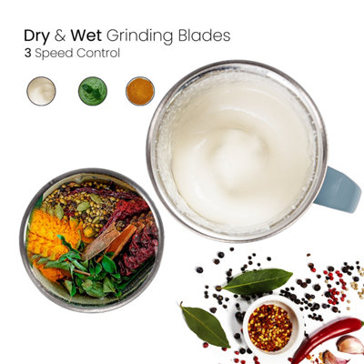Mixer Grinder Indian Wet Dry Blender Milling Bean Nut & Masala Mixi Spice 550W