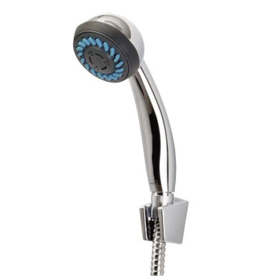 Mixer Shower Chrome Hose Set 3 Function Shower Head + 150cm Hose +Wall ...