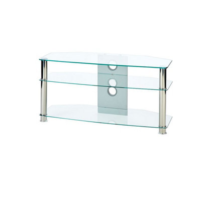 Glass tv tables for flat outlet screens