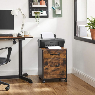 Mobile Document Center, Dual-Drawer Filing Unit with Industrial Design ...