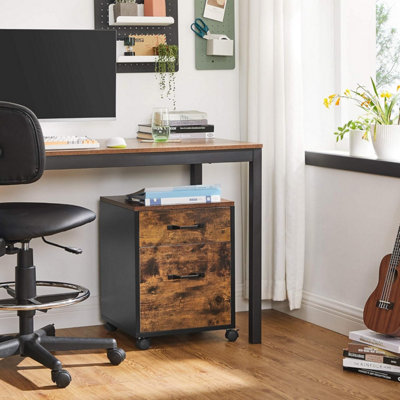 Mobile Document Center, Dual-Drawer Filing Unit with Industrial Design ...