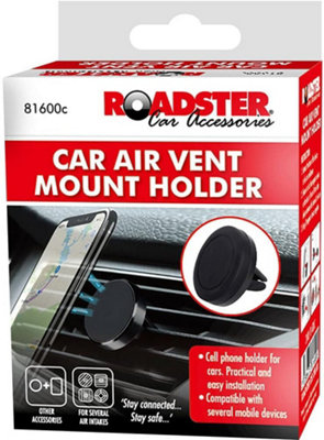 Mobile Phone Car Air Vent Mount Holder Hand Free Travel Magnetic Stand