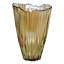Mocha Rippled Vase - Glass - L20.5 x W20.5 x H30 cm - Mocha