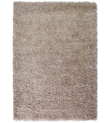 Mocha Thick Shaggy Rug - California - 60x110cm (2'x3'7