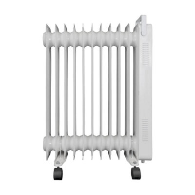 Moda Nexus WiFi Oil Filled Portable Radiator - White 2500w