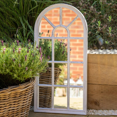 outdoor wall mirror