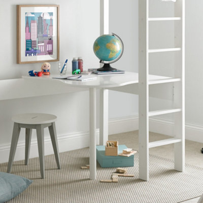 Modena High Sleeper Bed Frame Including Desk