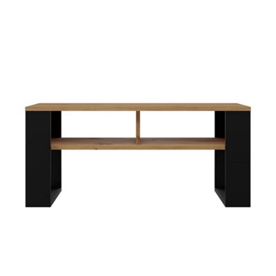 MODERN 2P Coffee Table Artisan Oak Black