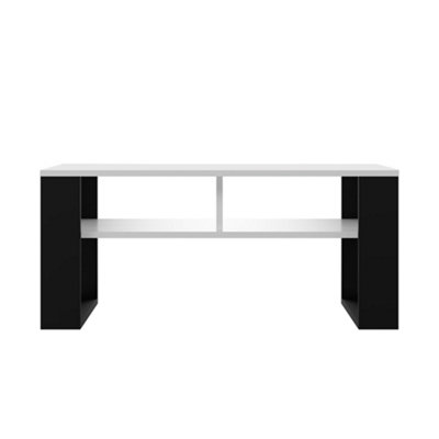 MODERN 2P Coffee Table White Black