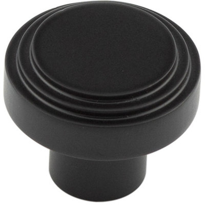 Modern 30mm Black Cupboard Knob for Kitchen and Home - Kitchen Cabinet Knob