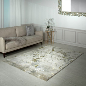 Modern Abstract Optical/ (3D) Easy to Clean Rug For Dining Room Bedroom LivingRoom-120cm X 170cm