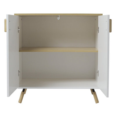 Modern Accent Storage Cabinet with Double Doors