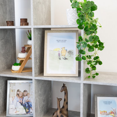 Modern and Chic Oak Veneer Wood Effect A4 Certificate Frame for Wall or Table