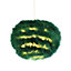 Modern and Chic Small Real Forest Green Feather Decorated Pendant Lamp Shade