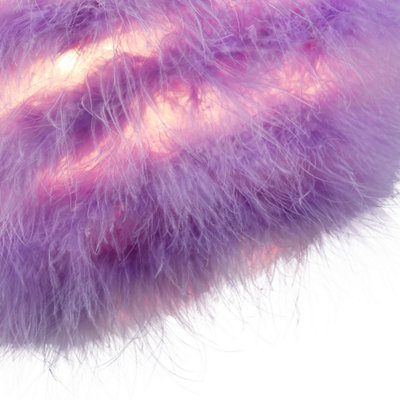 Lilac feather on sale light shade