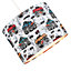 Modern and Colourful Monster Trucks Kids Cotton Fabric Drum Lamp Shade - 25cm