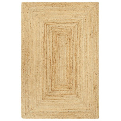 Modern and Handmade Rug Jute 200x300 cm