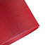 Modern and Sleek Red Plain Natural Linen Fabric 10" Drum Lamp Shade 60w Max