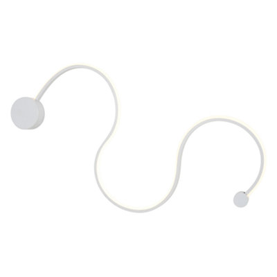 Modern and Unique S-Shaped Style Ambient LED Art Lighting Fitting in ...
