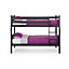 Modern Anthracite Bunk Bed - 2x 3ft (90cm)