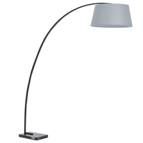 Modern Arc Floor Lamp Grey BENUE