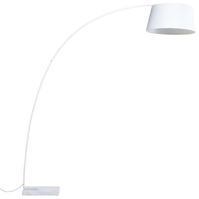 Modern Arc Floor Lamp White BENUE