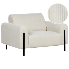 Modern Armchair Off-White ASKIM