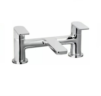 Modern Bath Filler Waterfall Chrome Mixer Tap Bathroom - 4