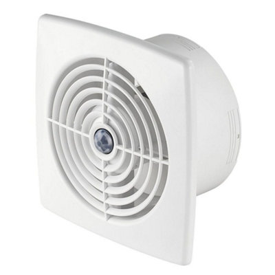 Modern Bathroom Extractor Fan 100mm with Timer and Motion Sensor