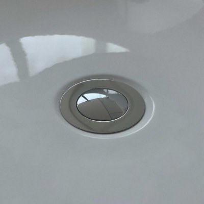 Modern Bathtub Acrylic Freestanding Bath Designer Bathroom Double Ended Tub 1500x700mm