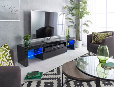 Black 60 inch on sale tv stand