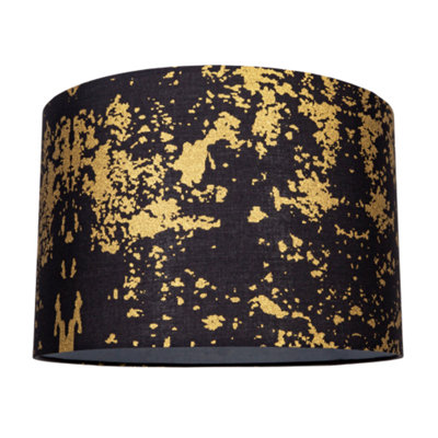 Black fabric hot sale lamp shades