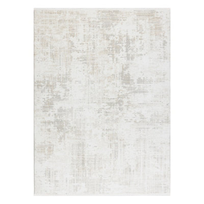 Modern carpet DUKE 51374 cream - Vintage, structured, very soft, fring ...