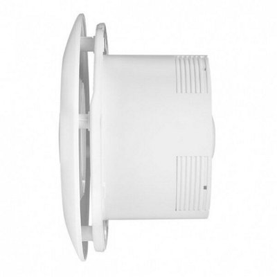 Modern Ceiling Bathroom Extractor Fan 100mm with Timer and Ball Bearing