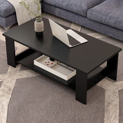 Modern Coffee Table Living Room Tea Side End Desk With Lower
