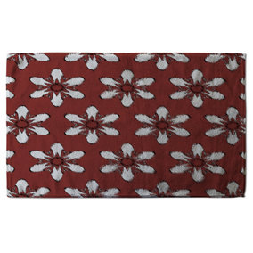 Modern decorative floral pattern (Bath Towel) / Default Title