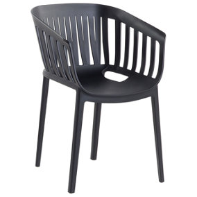 Modern Dining Chair Black DALLAS