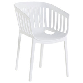 Modern Dining Chair White DALLAS