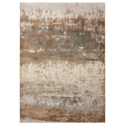 Modern Easy to Clean Abstract Optical/ (3D) Rug For Dining Room Bedroom And Living Room-240cm X 340cm