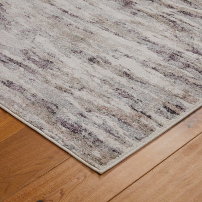 Modern Easy to Clean Multi Contemporary Abstract Rug for Living Room Dining Room & Bedroom-120cm X 170cm