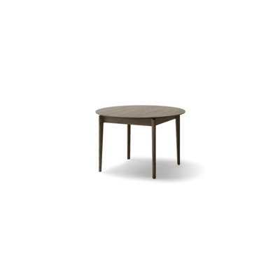 Modern Extendable Dining Table - Dark Oak Versatile W120-240cm x H77cm x D120cm