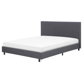 Modern Fabric EU King Bed Grey ALBI