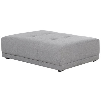 Modern Fabric Ottoman Grey TORPO