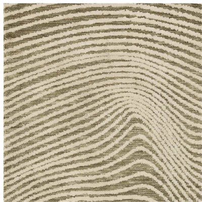 Modern Forest Green Abstract Easy to Clean Rug for Living Room Dining Room & Bedroom-120cm X 170cm