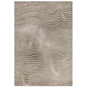 Modern Forest Green Abstract Easy to Clean Rug for Living Room Dining Room & Bedroom-200cm X 290cm
