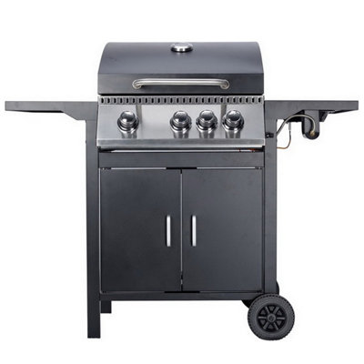 Modern Four Burner Gas Barbecue