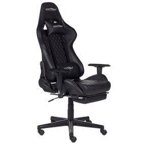Modern Gaming Chair Black VICTORY