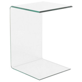 Modern Glass Side Table LOURDES