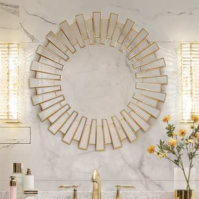 Modern Gilded Mirror DIY